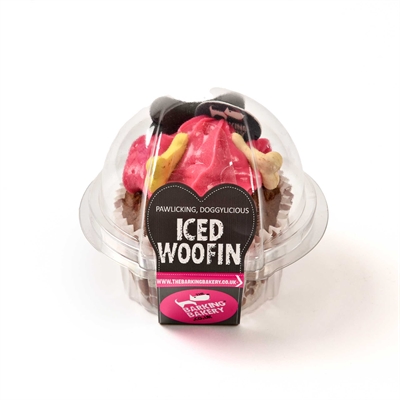 THE BARKING BAKERY HONDENSNACK VOORRAADPOT MINI ICED WOOFINS 45 ST – Gemengd
