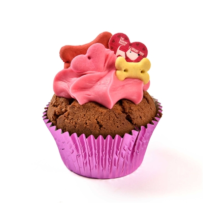 THE BARKING BAKERY Hundesnack I Woof You Valentine Woofin - Cupcake