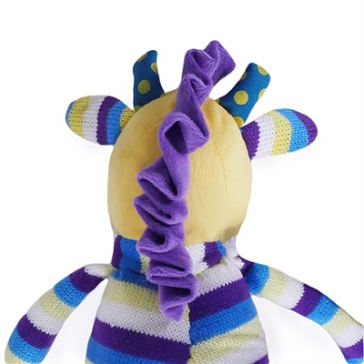 ROSEWOOD hondenknuffel Georgie Giraffe 44 cm – gestreept