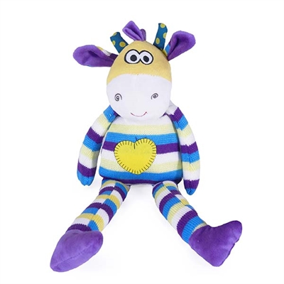 ROSEWOOD hondenknuffel Georgie Giraffe 44 cm – gestreept