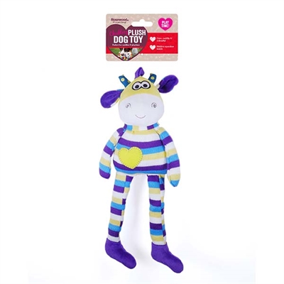 ROSEWOOD hondenknuffel Georgie Giraffe 44 cm – gestreept