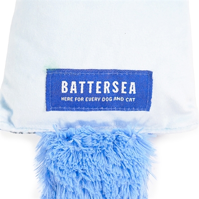 BATTERSEA kattenkicker kat speelgoed blauw 41×9 cm – print assorti