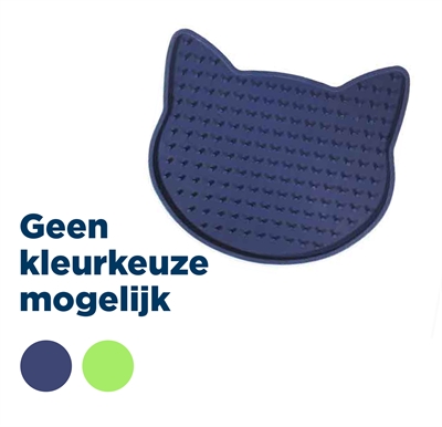 Rosewood likmat kattenkop 17,5×2 cm – assorti kleuren