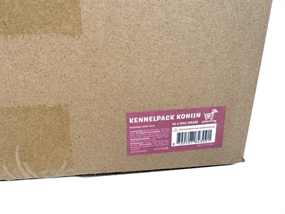FREDS Hondenvoer Worst Konijn 10x900 gr – Graan- en Glutenvrij
