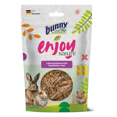 BUNNY NATURE Paardenbloemwortel 100 g – Natuurlijk knabbelvoer