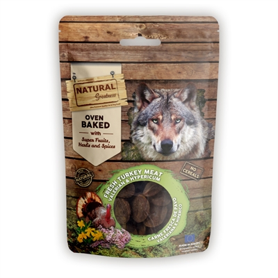 NATURAL GREATNESS Hondenkoekjes Calm Support 100 g – Graanvrij