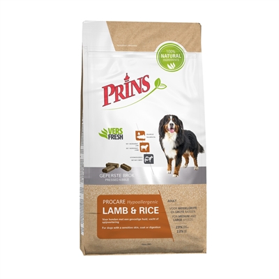 PRINS Hundefutter Procare Lamm/Reis 20 kg - hypoallergen
