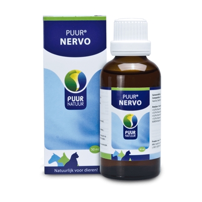PUUR NATUUR Nervo Dierenverzorging 50 ml – Rustgevende Druppels