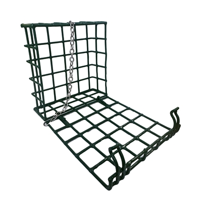 SUET TO GO Suet Blok Houder 12×13×4 cm – Donkergroen