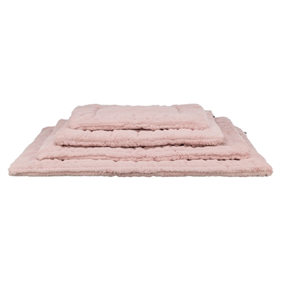 TRIXIE Ligmat Lonni Ribfluweel zacht ligcomfort - Roze - 60x45 cm