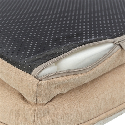 TRIXIE Hondenmand Lino Hoekig Beige 70×55 cm – Orthopedisch