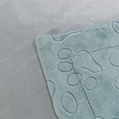 TRIXIE Hondendeken Barry softpluche, tweelaags - Blauw/Grijs - 150x100 cm