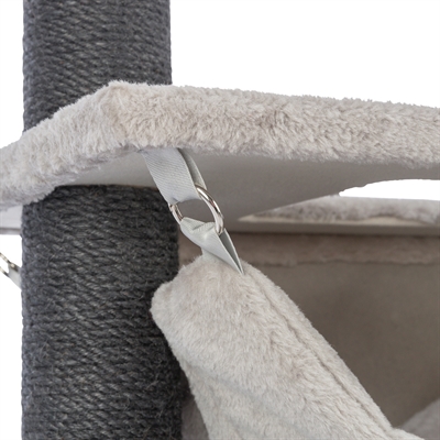 TRIXIE Krabpaal Harvey 43×43 cm – Wit/Zwart voor Kittens