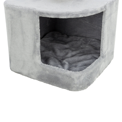 TRIXIE Krabpaal Ava II XXL Grijs 112×112 cm – Voor actieve katten