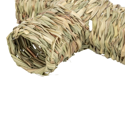 TRIXIE Tunnel Hamster Gras 25×9×18 cm – Speelse Vertakkingen