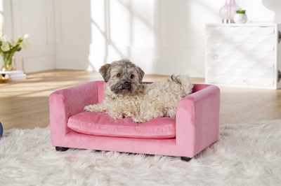 ENCHANTED HONDENMAND Sofa Cookie Roze 67,5×40,5 cm – Comfortabel