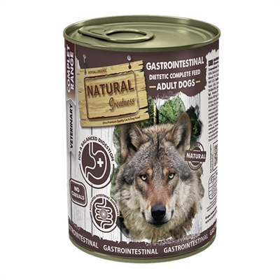 NATURAL GREATNESS Veterinary Diet Hundefutter Magen-Darm 400 gr - getreidefrei