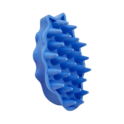 KONG Hondenborstel Zoomgroom Boysenberry Blauw 12×7,5 cm – Massage
