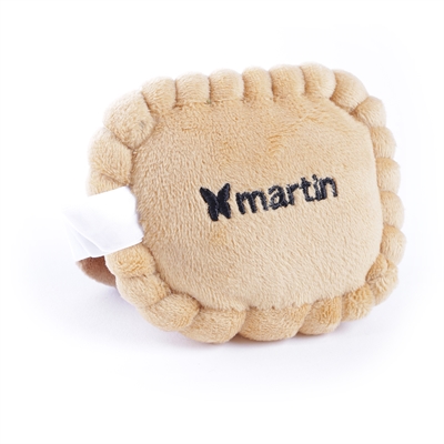 MARTIN hondenknuffel Petit Beurre 18×10×4 cm – pluche koekje