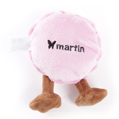 MARTIN hondenknuffel Martin Macaron Pluche 17×8 cm – gerecycled pluche