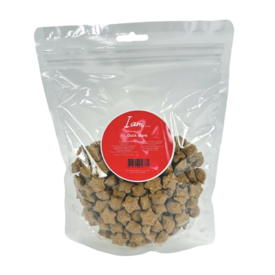 I AM hondenbeloningssnoepjes I AM DUCK STARS 400 gr – Stervormig