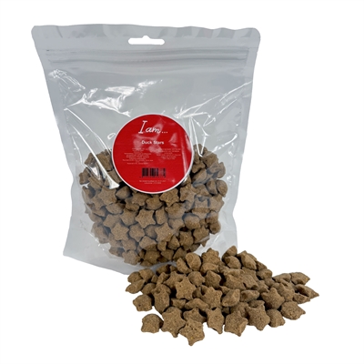 I AM hondenbeloningssnoepjes I AM DUCK STARS 400 gr – Stervormig