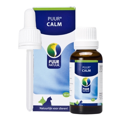 PUUR NATUUR Diervoeding Calm Onrust 30 ML – Voor Hond, Kat en Paard