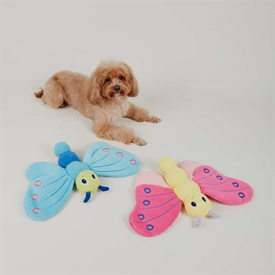 FOFOS Hondenknuffel Jumbo Butterfly 25×38×10 cm – Blauw