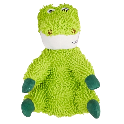 FOFOS Hondenknuffel TOUGH DOG ALLIGATOR met pieper | Versterkt & slijtvast - Machinewasbaar - 18,5x15,5x24,5 cm