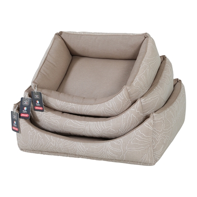 ZOLUX Hondenmand Naya Gewatteerd comfort, afneembare wasbare hoes, 1% For Animals - Taupe - 65 cm