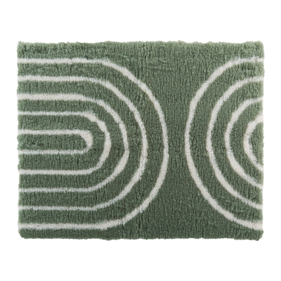 ZOLUX Hondenbed Vetbed Boog Groen 70×50 cm – Antislip, Wasbaar