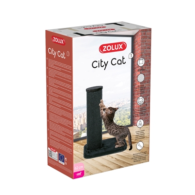 ZOLUX Krabpaal City Cat 1 Grijs 47×39 cm – voor grote katten