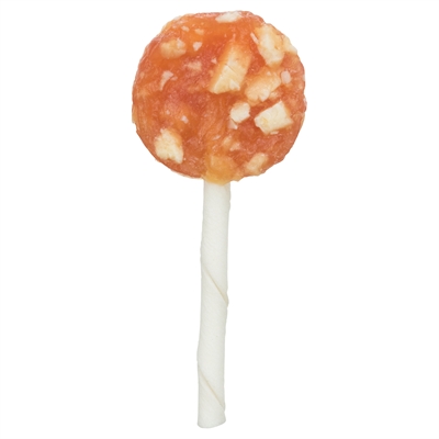 TRIXIE Hondsnack Denta Fun Chicken Cheese Lolly - kip & kaas, runderhuidstick, zonder toegevoegde suikers - 10 cm - 50 st