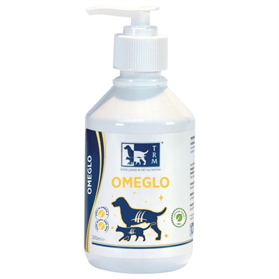 TRM Huid- & gewrichtssupplement Omeglo Omega-3 (EPA/DHA) - Ondersteunt huid & vacht - 500 ml
