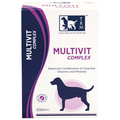 TRM Multivit Complex supplement 200 ml – Voor gezonde honden