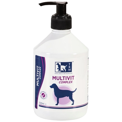 TRM Multivitamine vloeibaar Multivit Complex - complete vitamines en mineralen, met doseerpomp - 500 ml