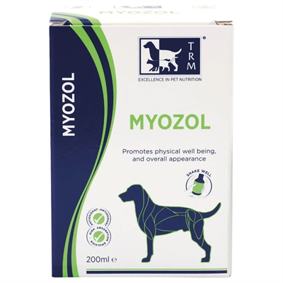 TRM Myozol aanvullend diervoeder 200 ml – Ondersteuning spierontwikkeling