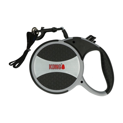 KONG Rollijn Explore Grijs 7,5 m – Geschikt voor honden tot 50 kg