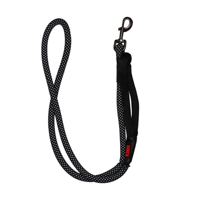KONG Hondenriem Retriever Touw Zwart 1,5 m – Reflecterend
