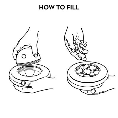 KONG honden speelgoed KONG Gyro Rood/Blauw 17×17 cm – LARGE