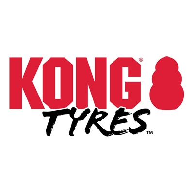 KONG Honden speeltje KONG Extreme Traxx Tyres 9×3×9 cm – Robuust zwart