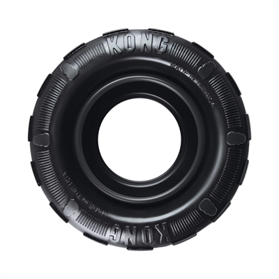 KONG Honden speeltje KONG Extreme Traxx Tyres 9×3×9 cm – Robuust zwart