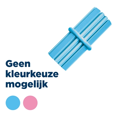 KONG Puppy Kauwstick Assorti S 8,5×4×4 cm – Zacht Rubber