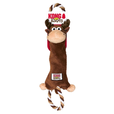 KONG honden speeltje Tugger Knots Eland 50×14×9,5 cm – interactief
