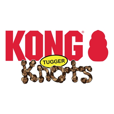 KONG honden speeltje Tugger Knots Eland 50×14×9,5 cm – interactief