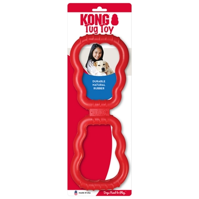 KONG Tug Toy 32,5×11,5 cm – Natuurlijk rubber voor trekspelletjes