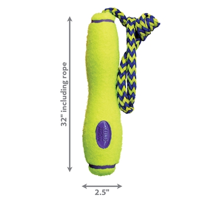 KONG honden speeltje KONG AIRDOG FETCH STICK 81,5×6,5 cm – met touw