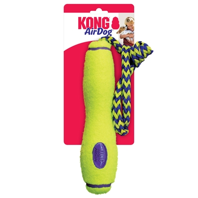 KONG honden speeltje KONG AIRDOG FETCH STICK 81,5×6,5 cm – met touw