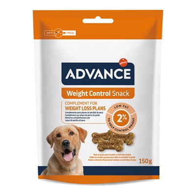 ADVANCE hondenvoer Weight Control Snack 7x150 gr – laag vet gehalte