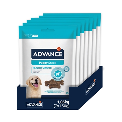 ADVANCE Puppy Snack 7X150 gr – Smakelijke beloning voor puppy’s
